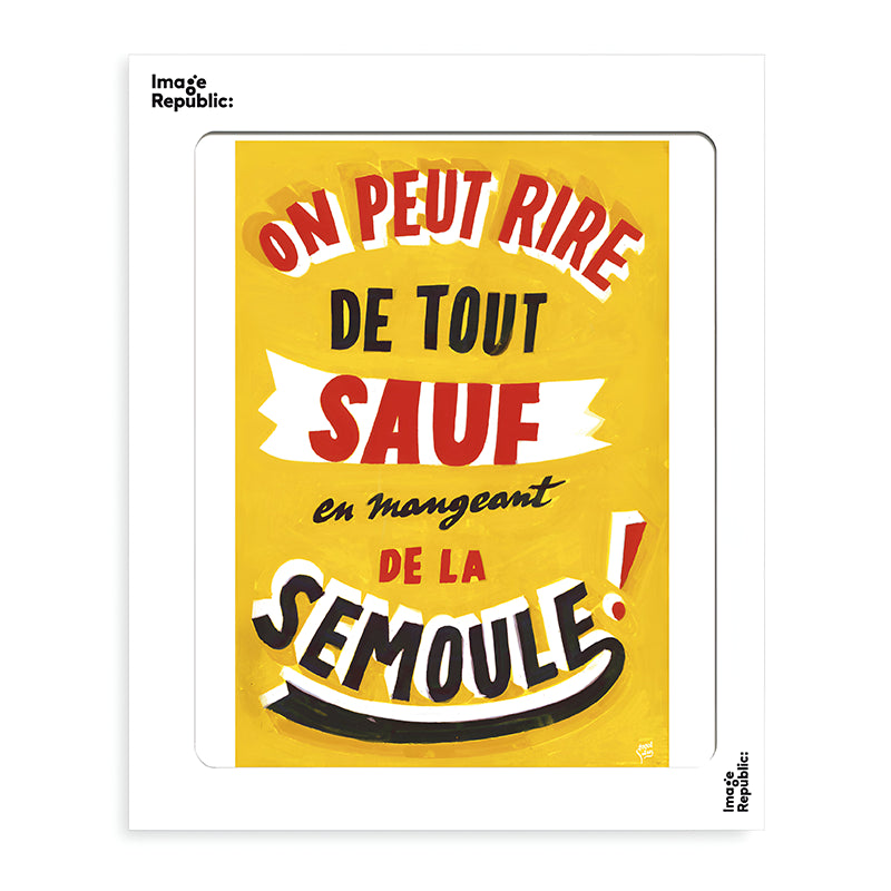 Affiche Frères Toqué - Semoule