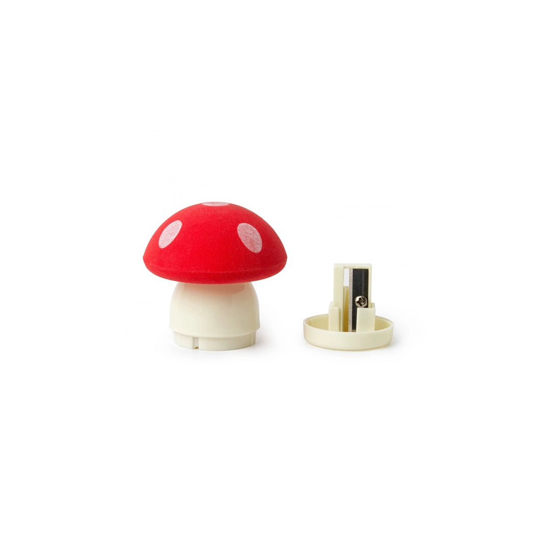 Gomme Taille-Crayon - Champignon Rouge