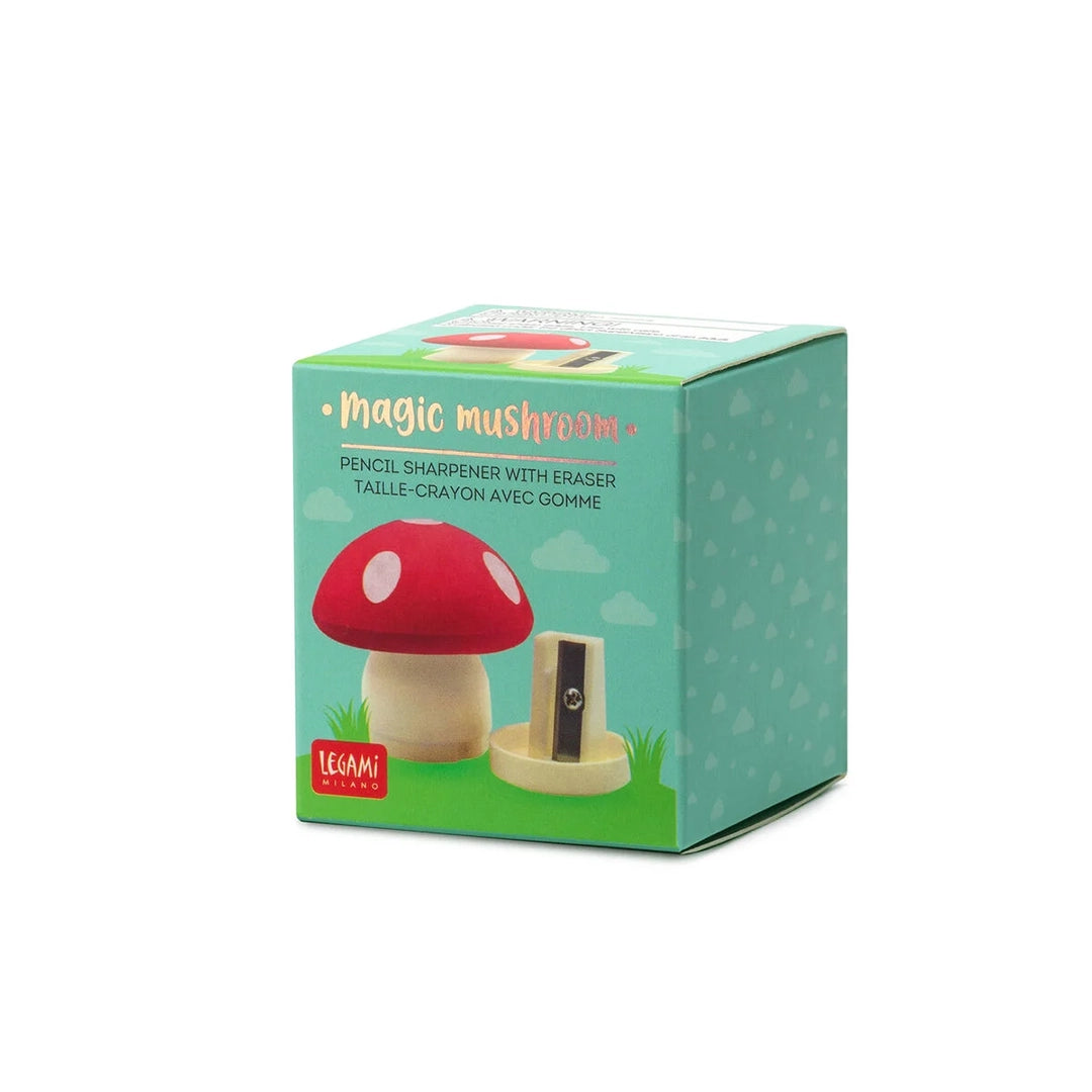 Gomme Taille-Crayon - Champignon Rouge
