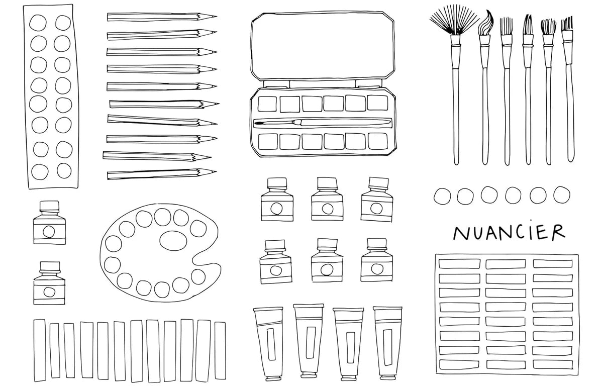 Coloriages - Zoé de Las Cases