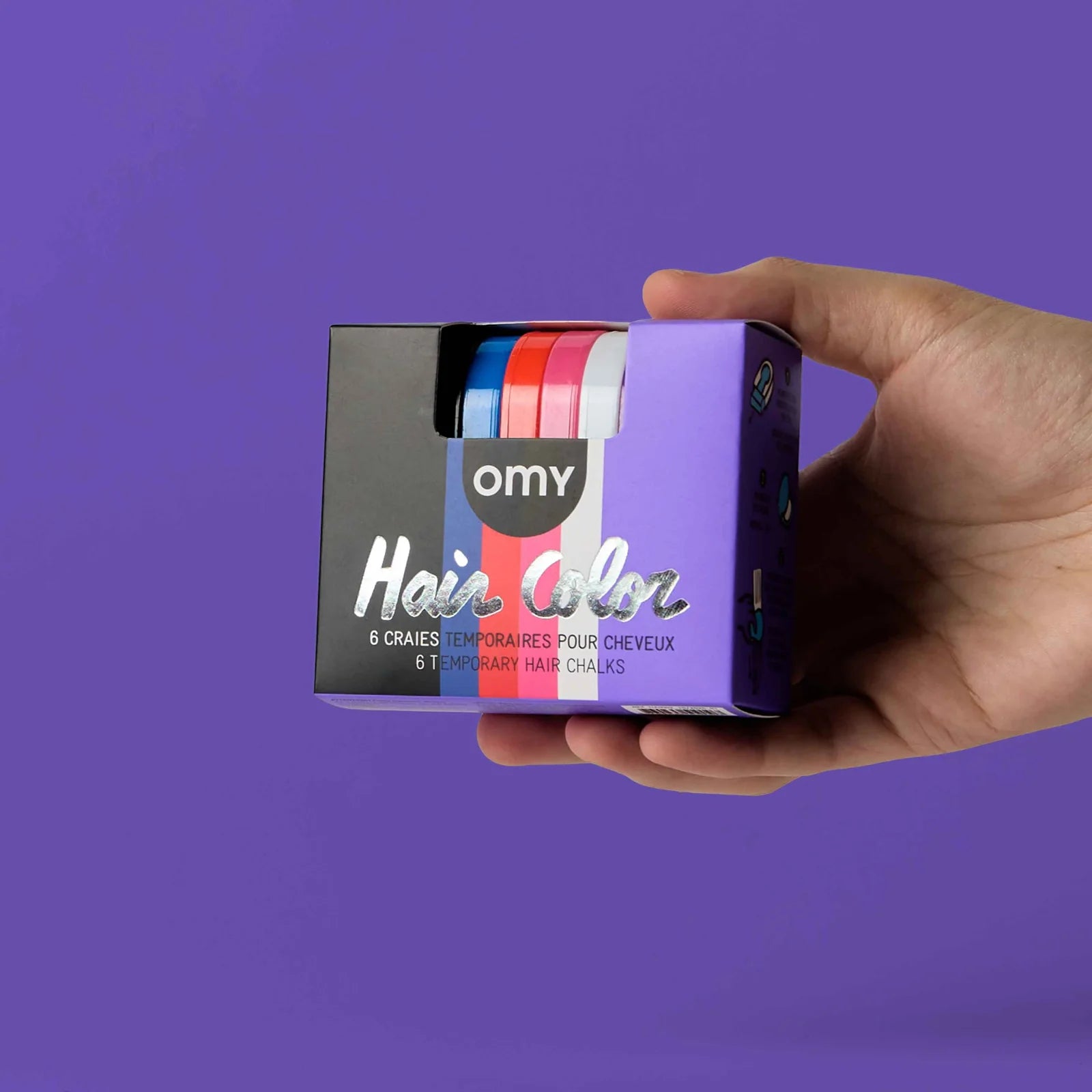OMY Hair Chalk - Craie à cheveux