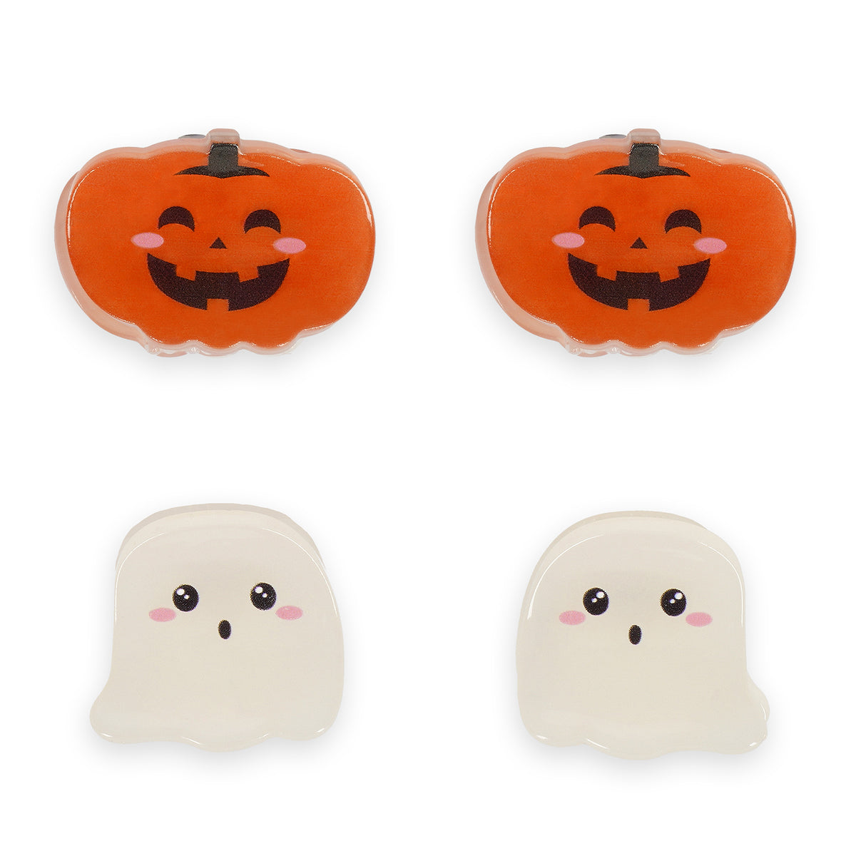 Legami Set de 4 mini barrettes cheveux Halloween