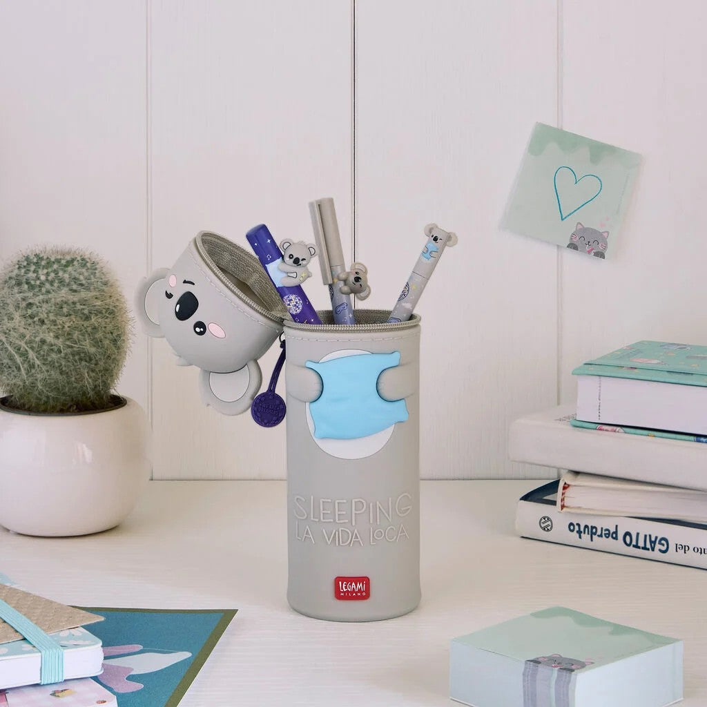 Legami Trousse en silicone 2 en 1 Kawaii- Koala