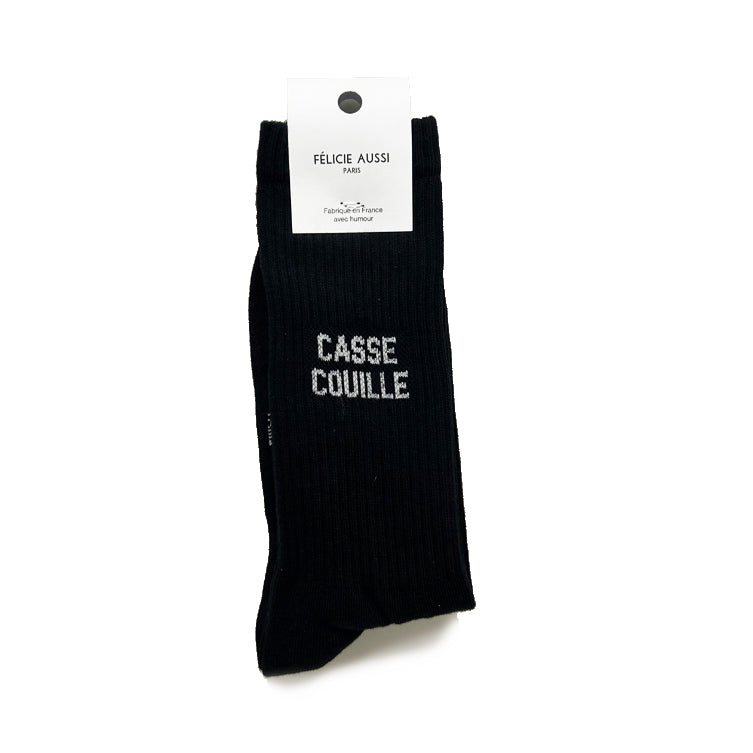 Chaussettes - casse couille 40/45 noir