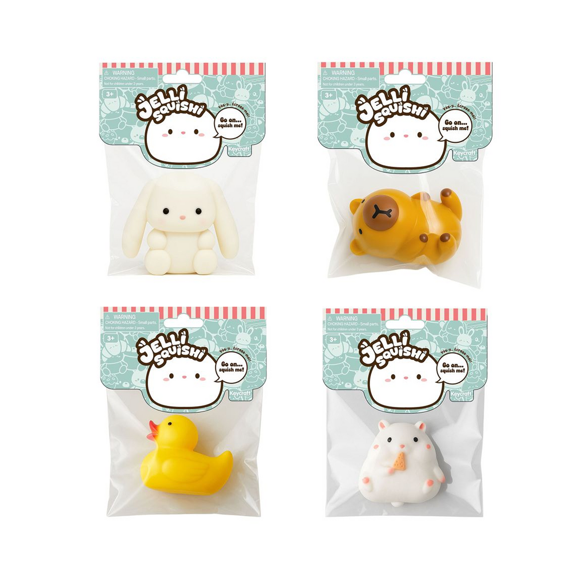 Jouet anti-stress Jelli animaux