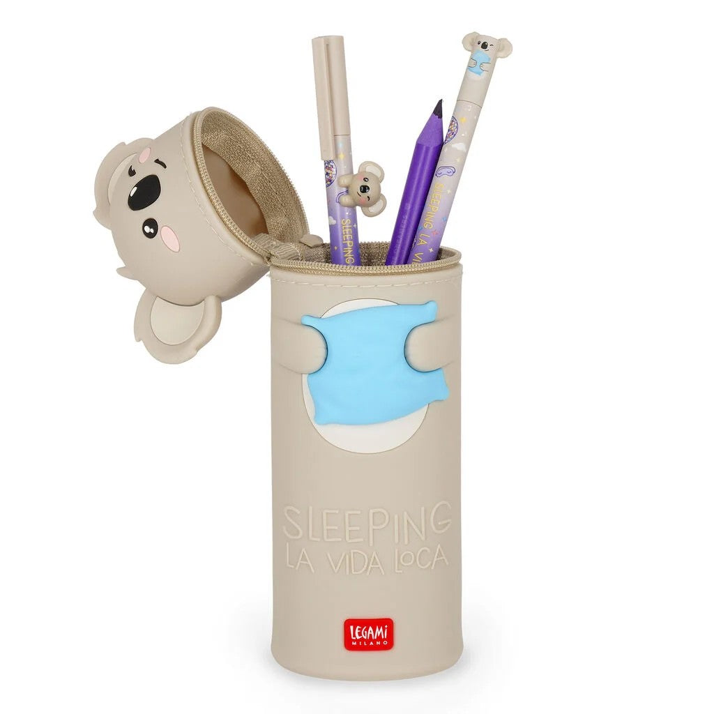 Legami Trousse en silicone 2 en 1 Kawaii- Koala