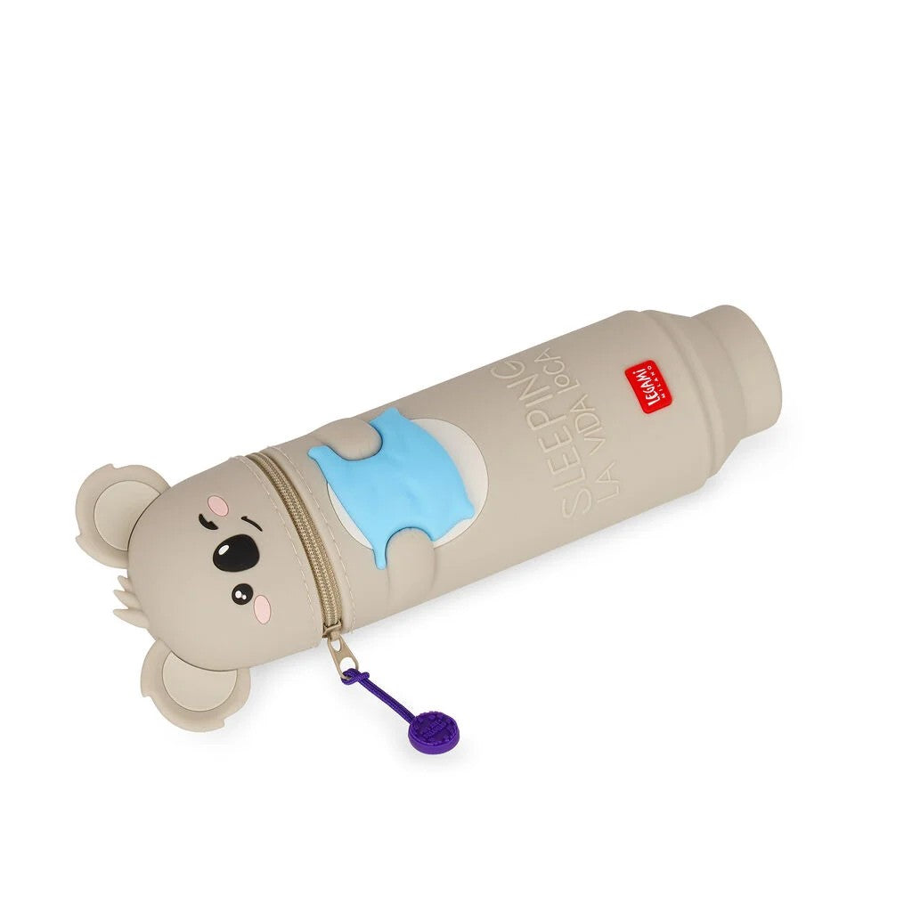 Legami Trousse en silicone 2 en 1 Kawaii- Koala