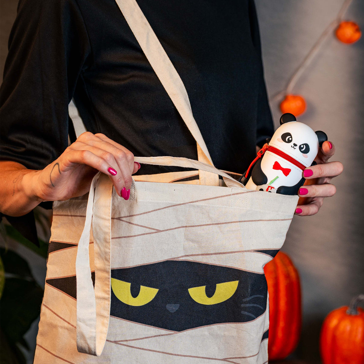 Legami Trousse en silicone 2 en 1 Kawaii- Panda Bam Boom