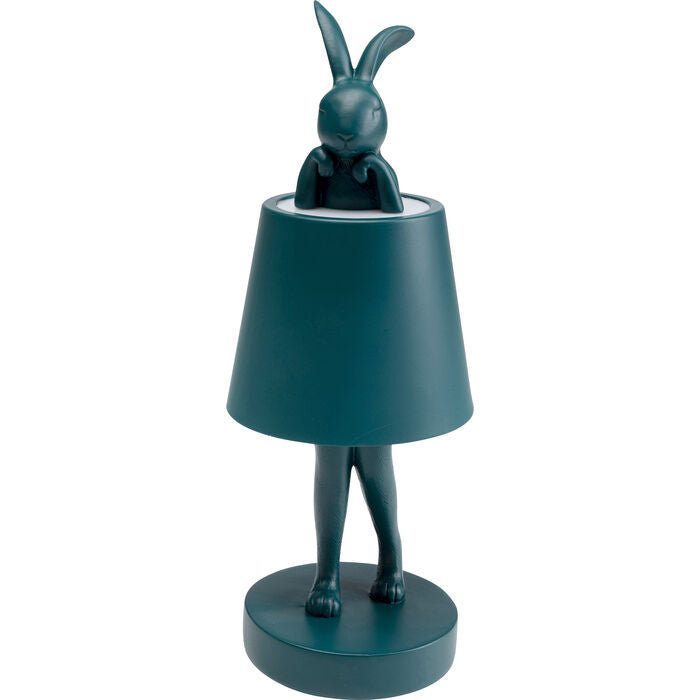 Lampe de table LED Lapin sans fil outdoor - Pétrole