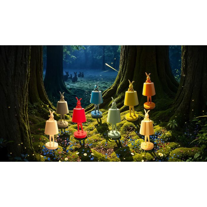 Lampe de table LED Lapin sans fil outdoor - Vert