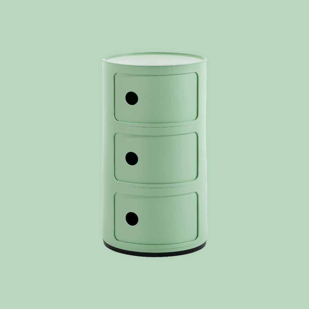 KARTELL Meuble Componibili BIO (3 tiroirs) - Vert