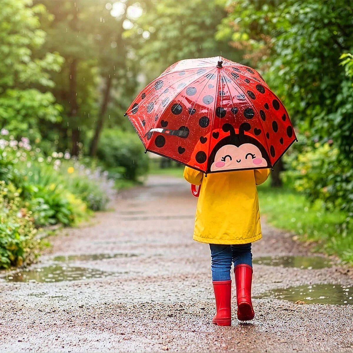 Parapluie Dancin'In The Rain - Coccinelle