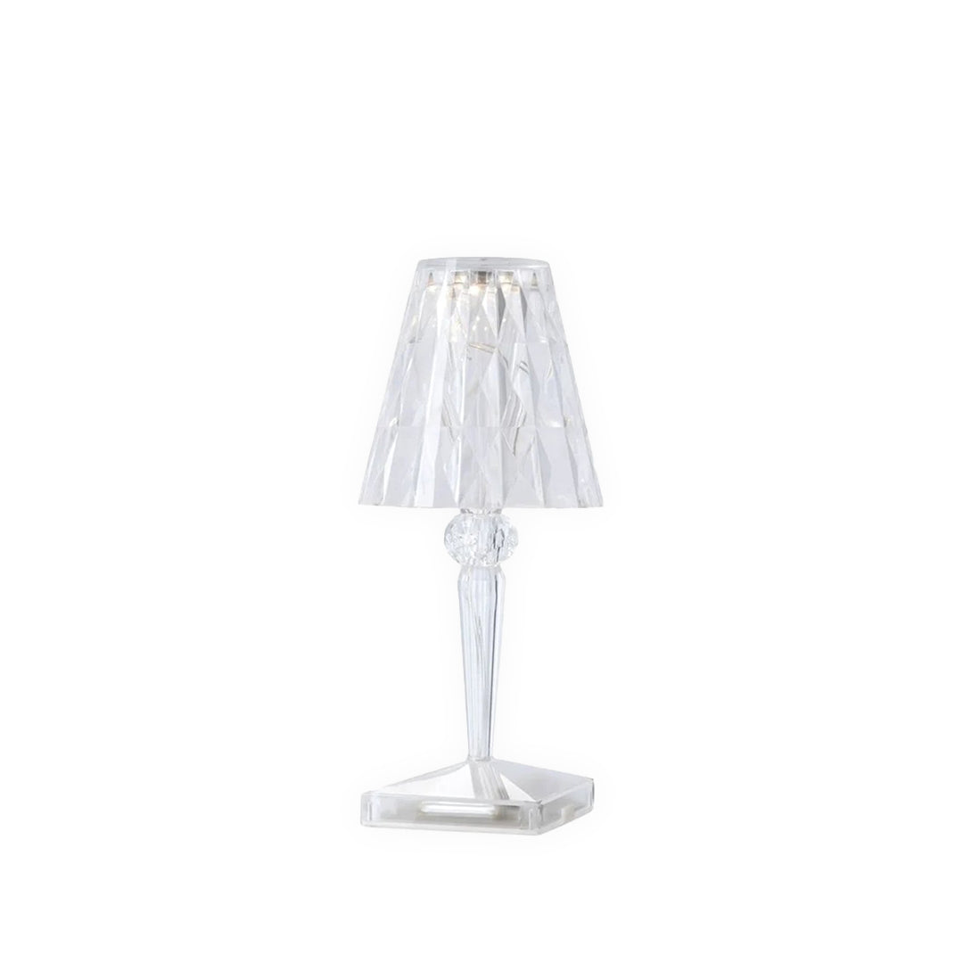 KARTELL Lampe (Sans Fil) Battery - Cristal - H 26 CM