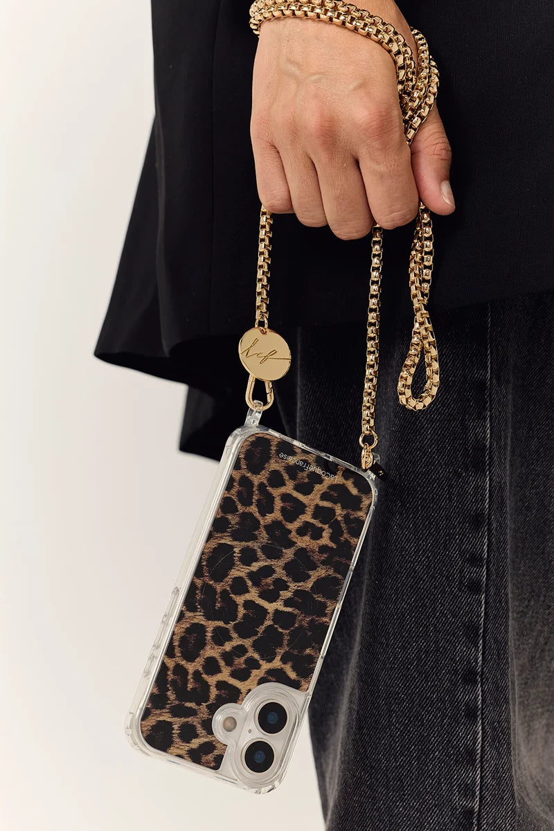 Coque Léopard Noir et brun