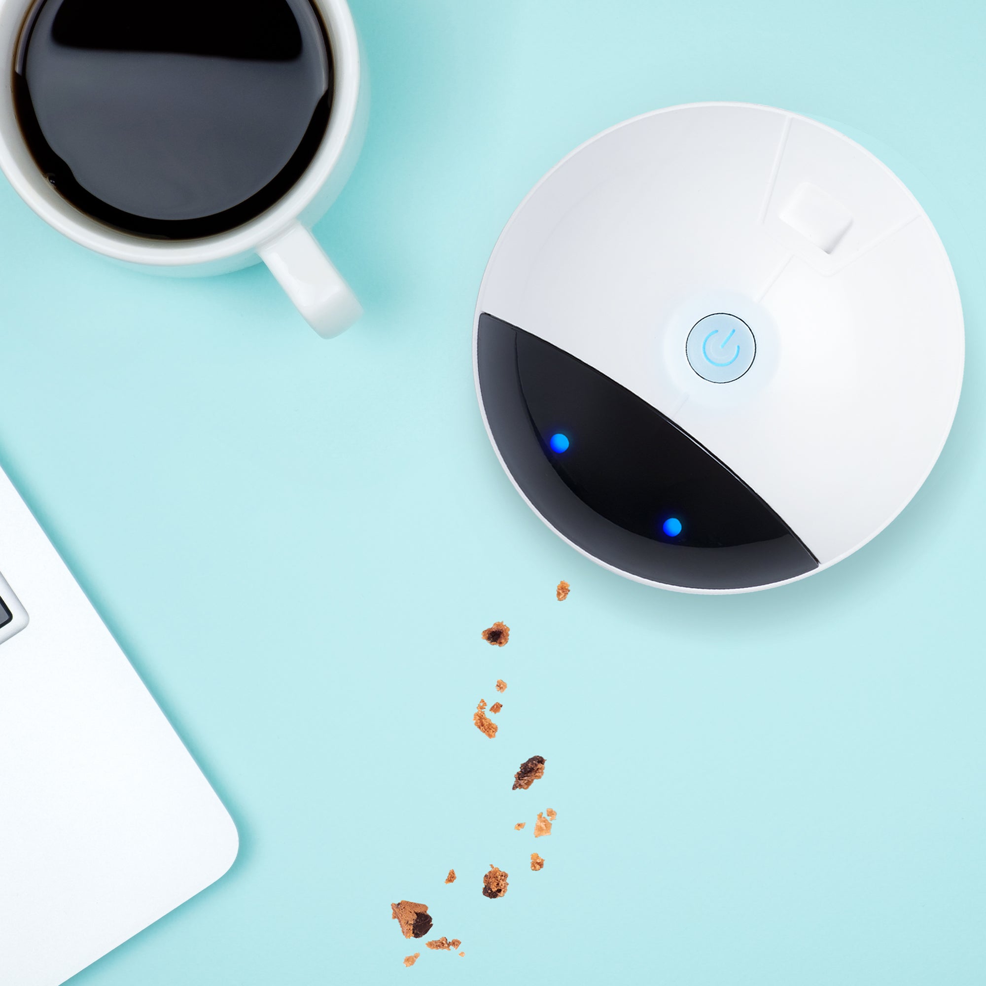 Mini aspirateur de bureau robot