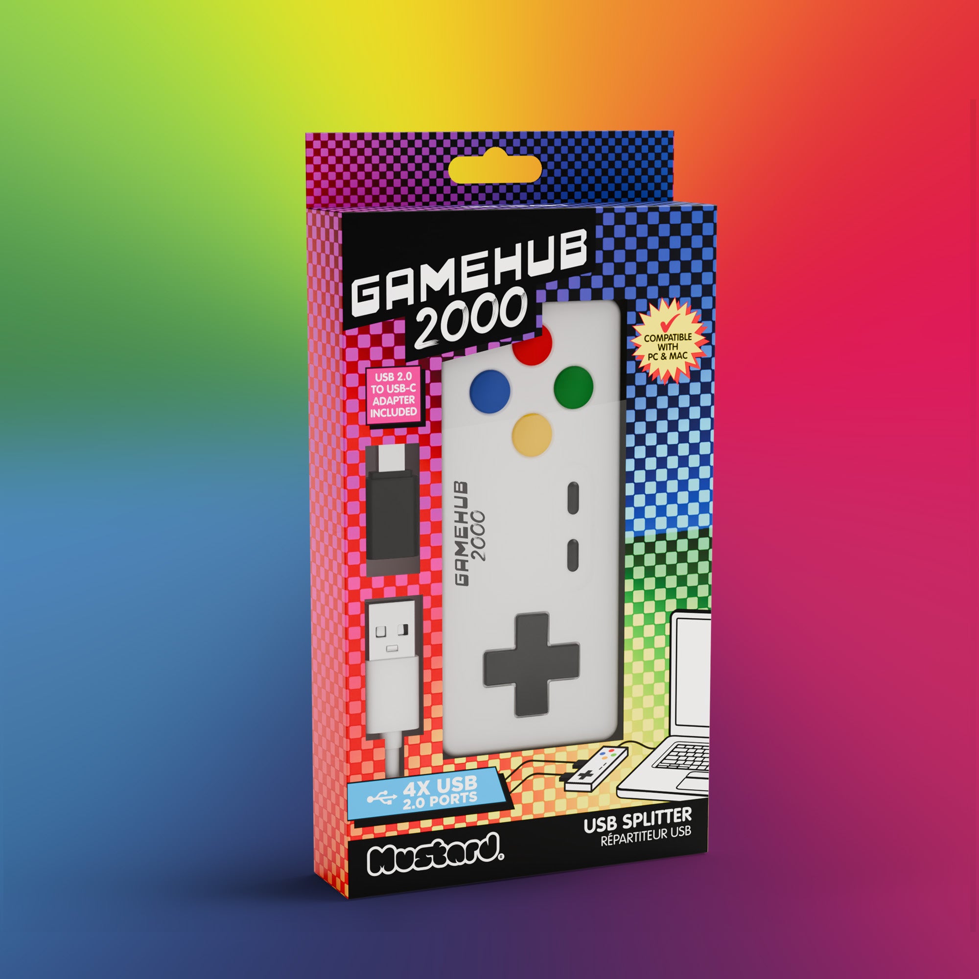 Game Hub - 4 ports USB