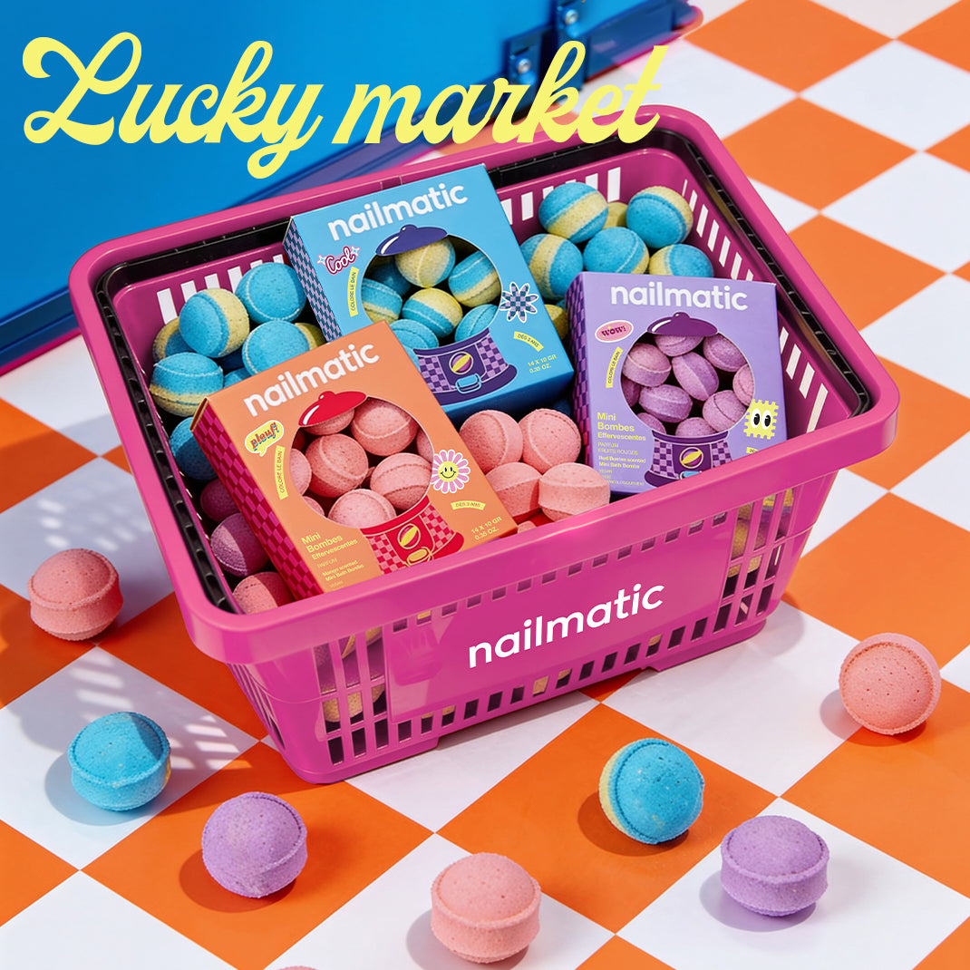Mini billes de bain effervescentes