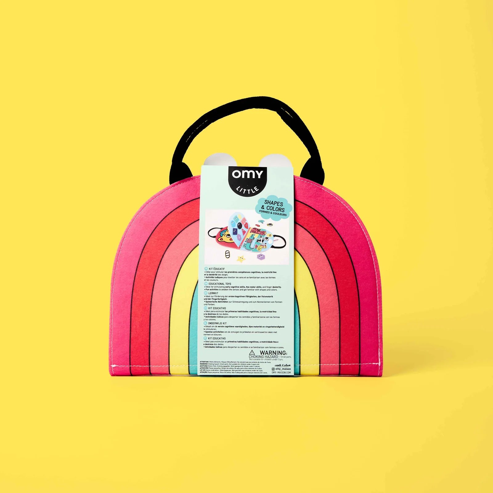 OMY Kit de jeux Montessori - Shapes and colors