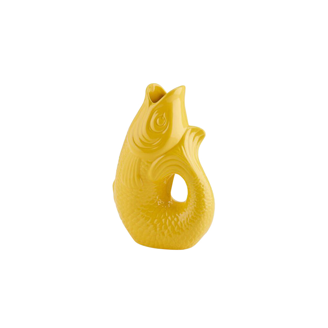 Vase Monsieur Carafon h.25 cm - Jaune