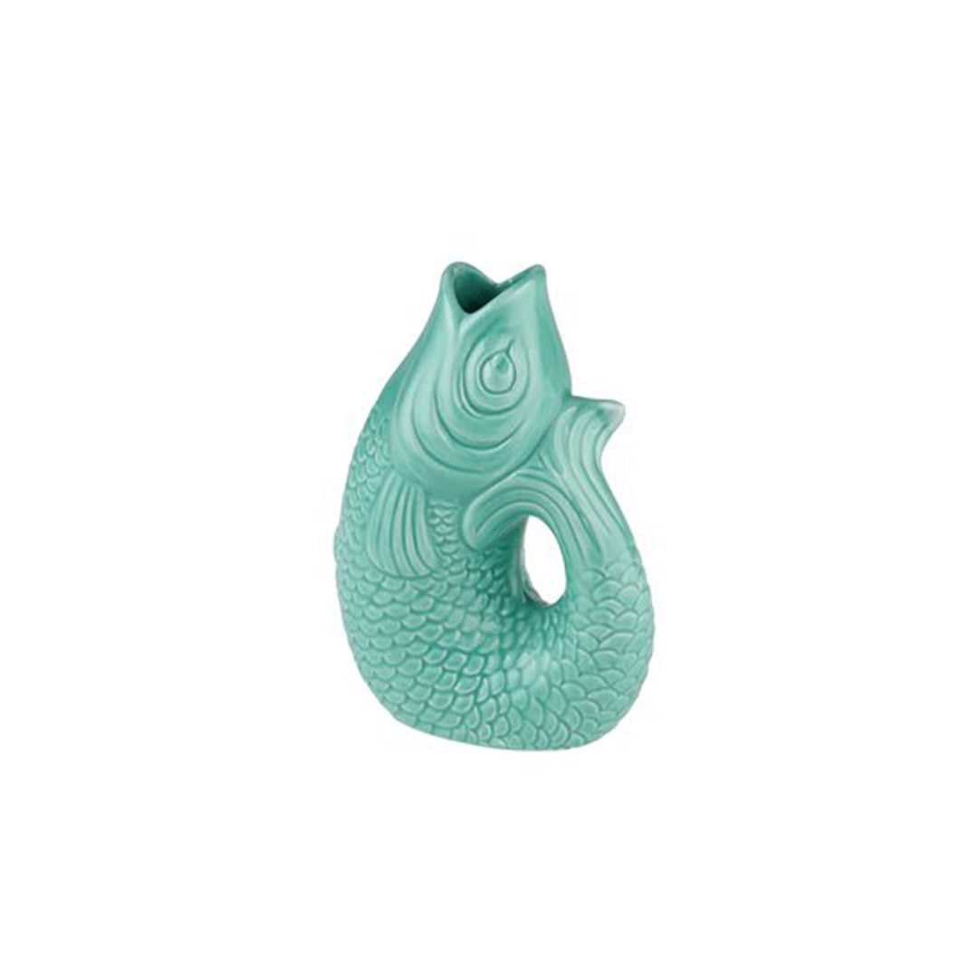 Vase Monsieur Carafon H.25 cm - Mint cream