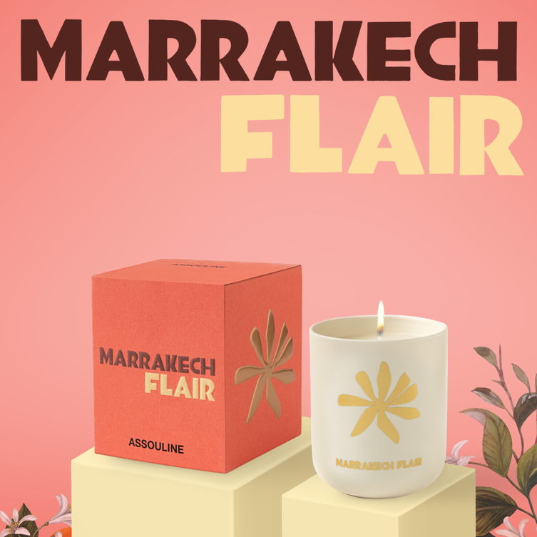 Bougie Assouline Travel from Home - Marrakech Flair