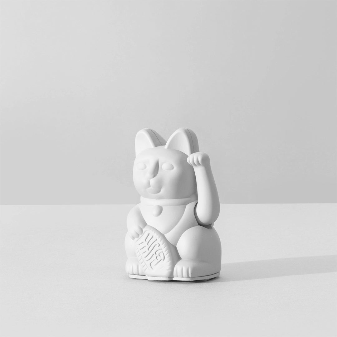 Mini Lucky Cat - Blanc