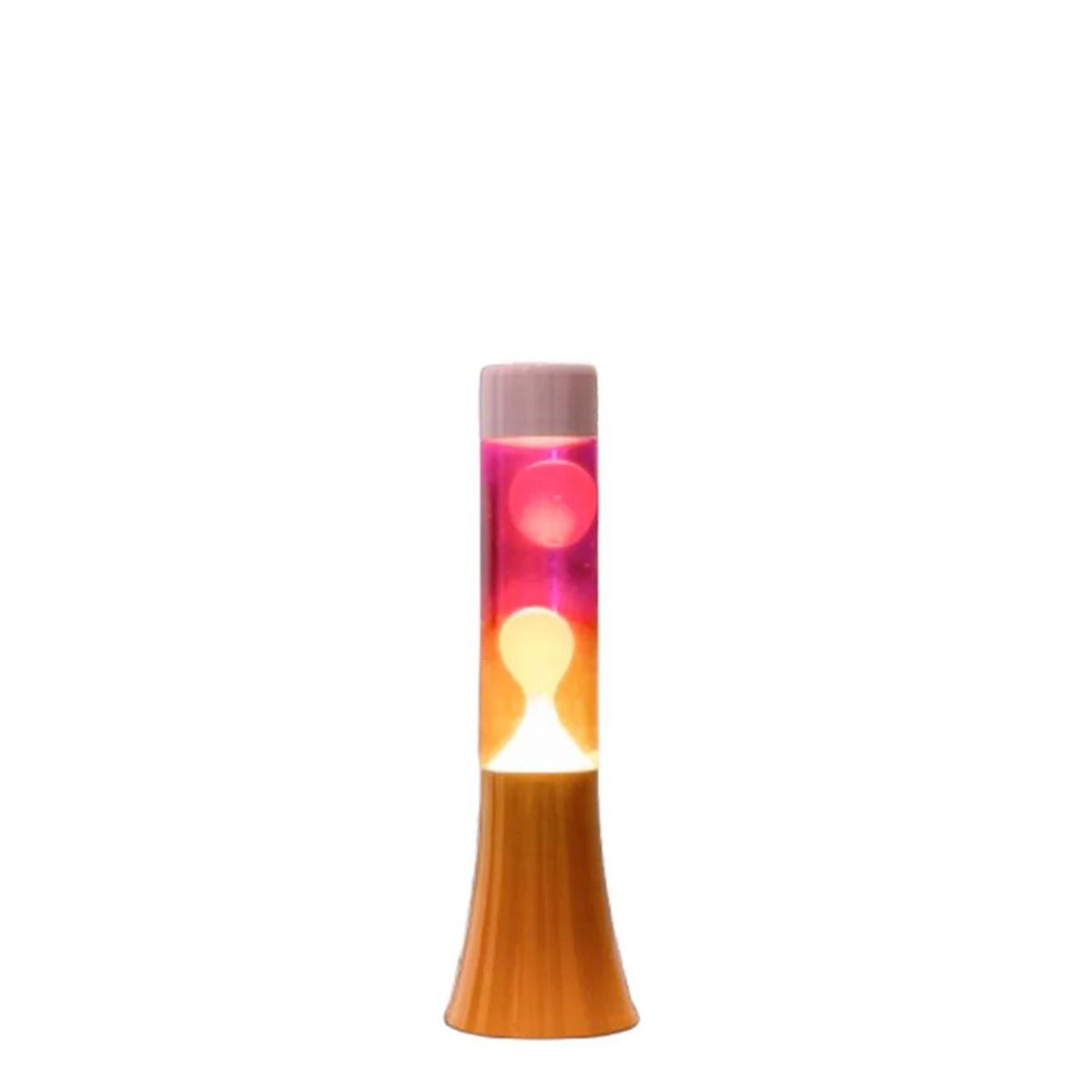 Mini Lampe à lave H.31 cm - rose et orange
Mini lampe à lave H.31 cm - rose et orange