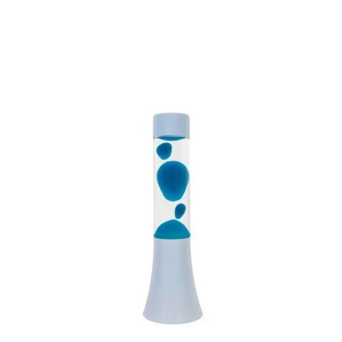 Mini Lampe à lave h.31 cm - monochrome bleu