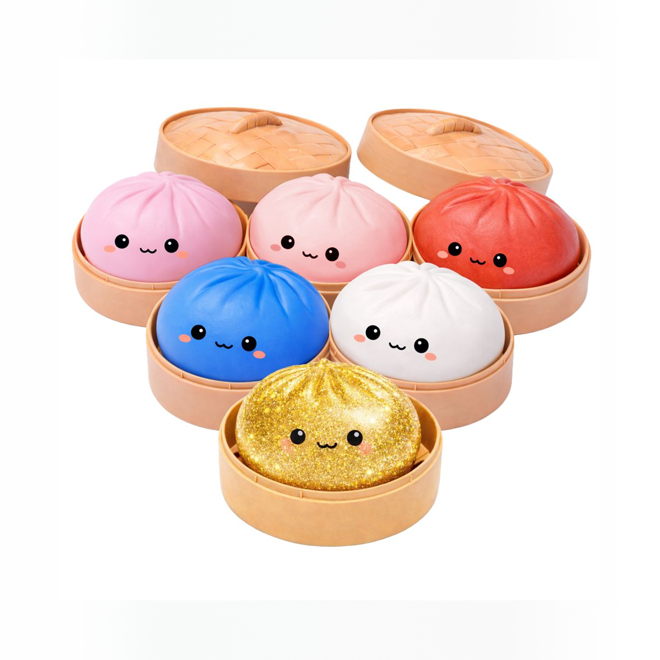 Mini lucky bao mystère squishy à collectionner.