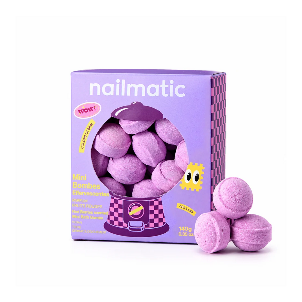 Mini billes de bain effervescentes