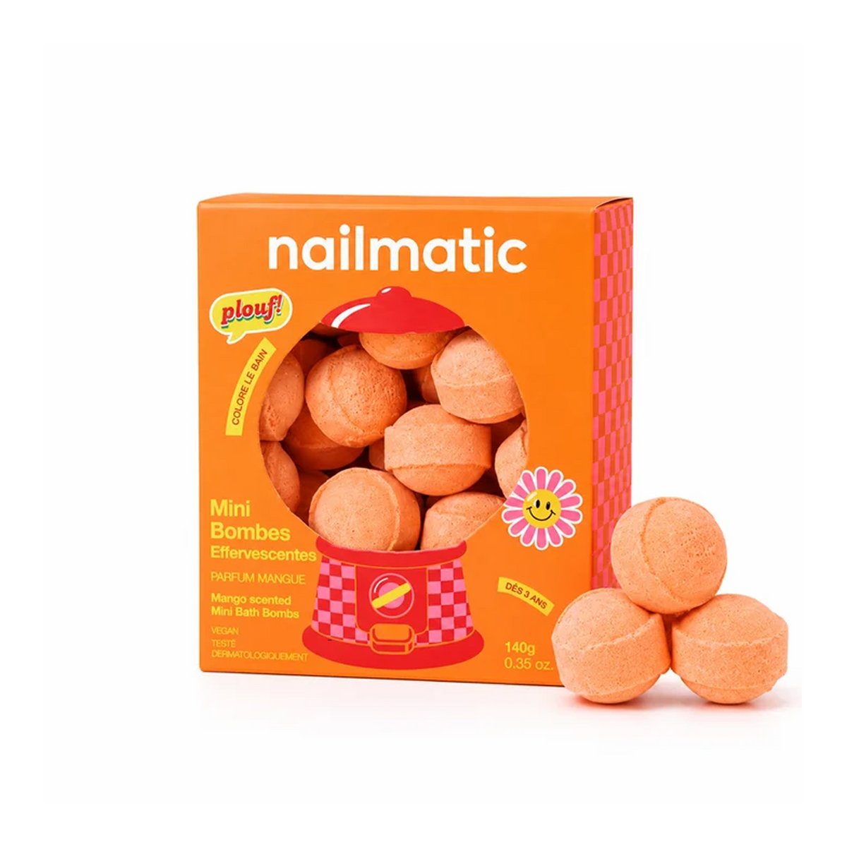 Mini billes de bain effervescentes