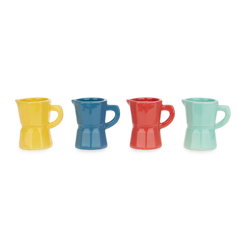 Set 4 tasses Espresso Moka