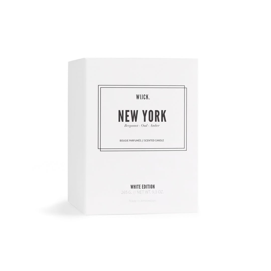 Bougie Parfumée White 265g - New York