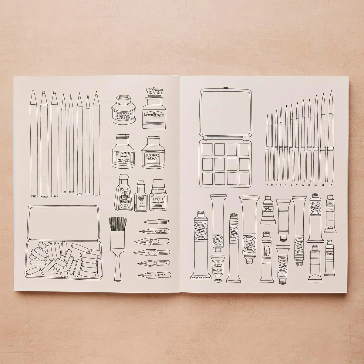 Coloriages et Stickers - Zoé de Las Cases
