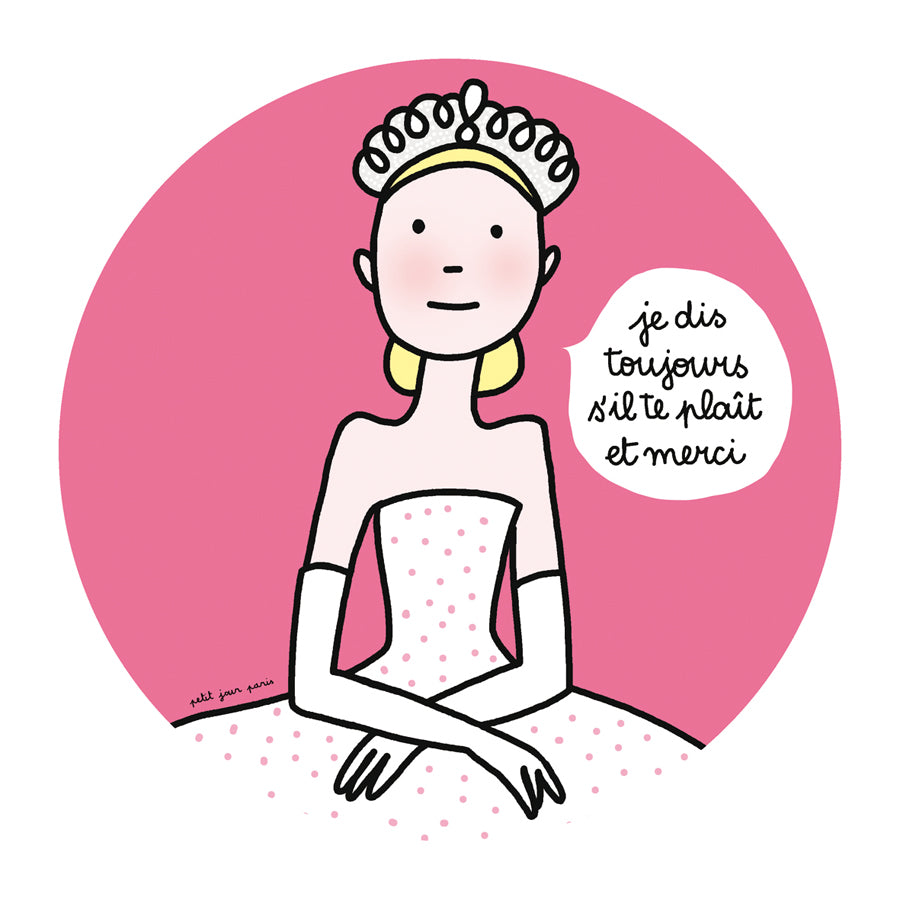 Petit Jour Assiette à dessert - Princesse