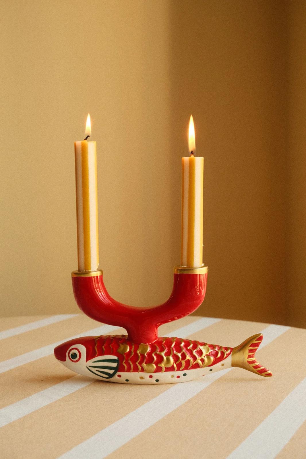 Bougeoir - Carpe koi