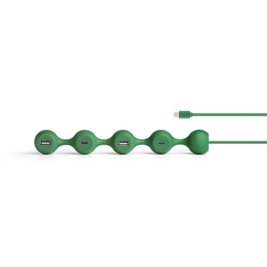 Hub-C Peas 4 ports - Vert