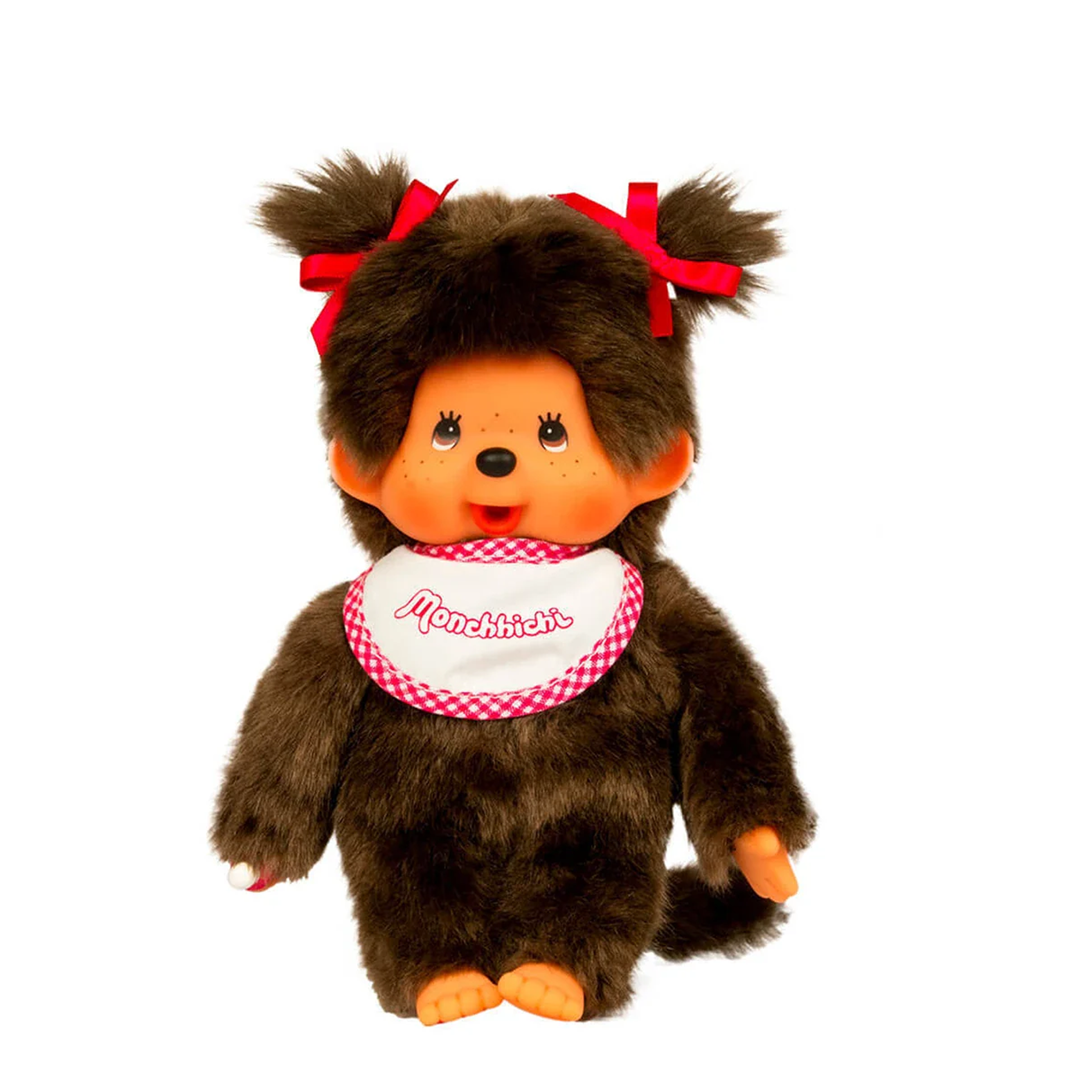 Peluche Monchhichi Girl White pink