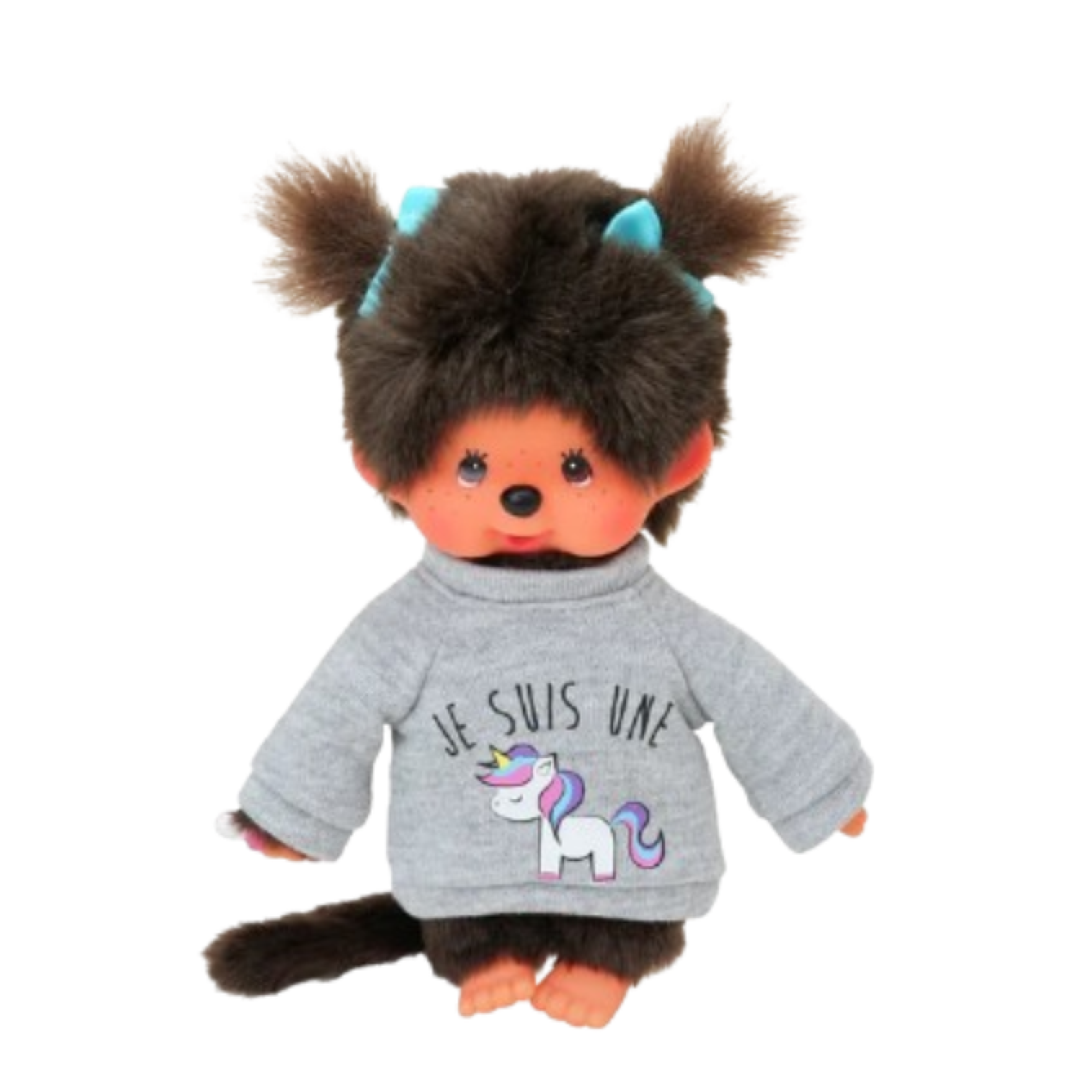 Peluche Monchhichi Licorne