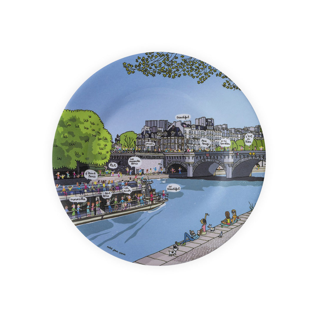 Petit Jour Assiette à dessert Paris - Pont Neuf
