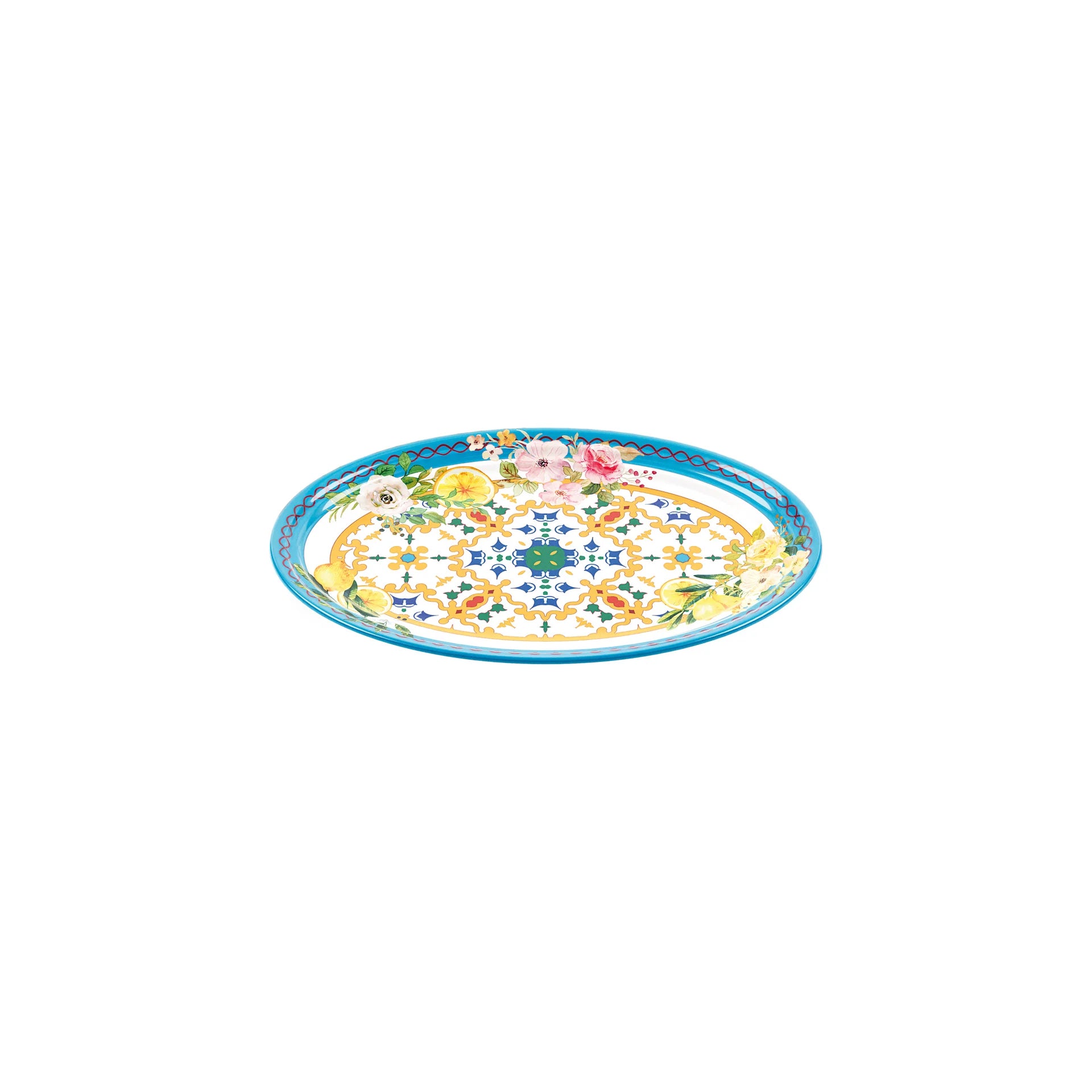 Guzzini Petit Plateau Ovale - Flower & Lemon