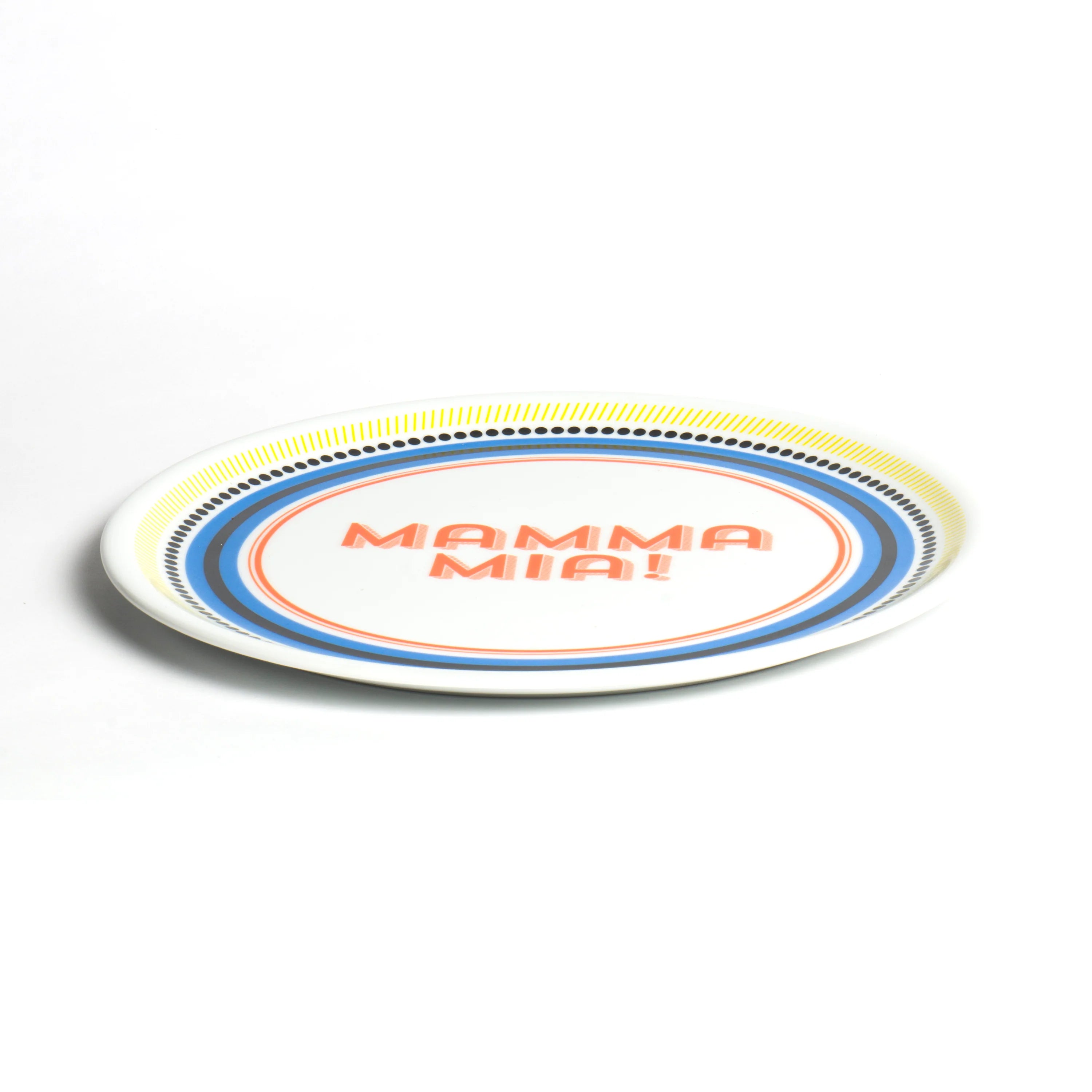 Bitossi Home Assiette à pizza  ∅ 31 cm - Mamma Mia !