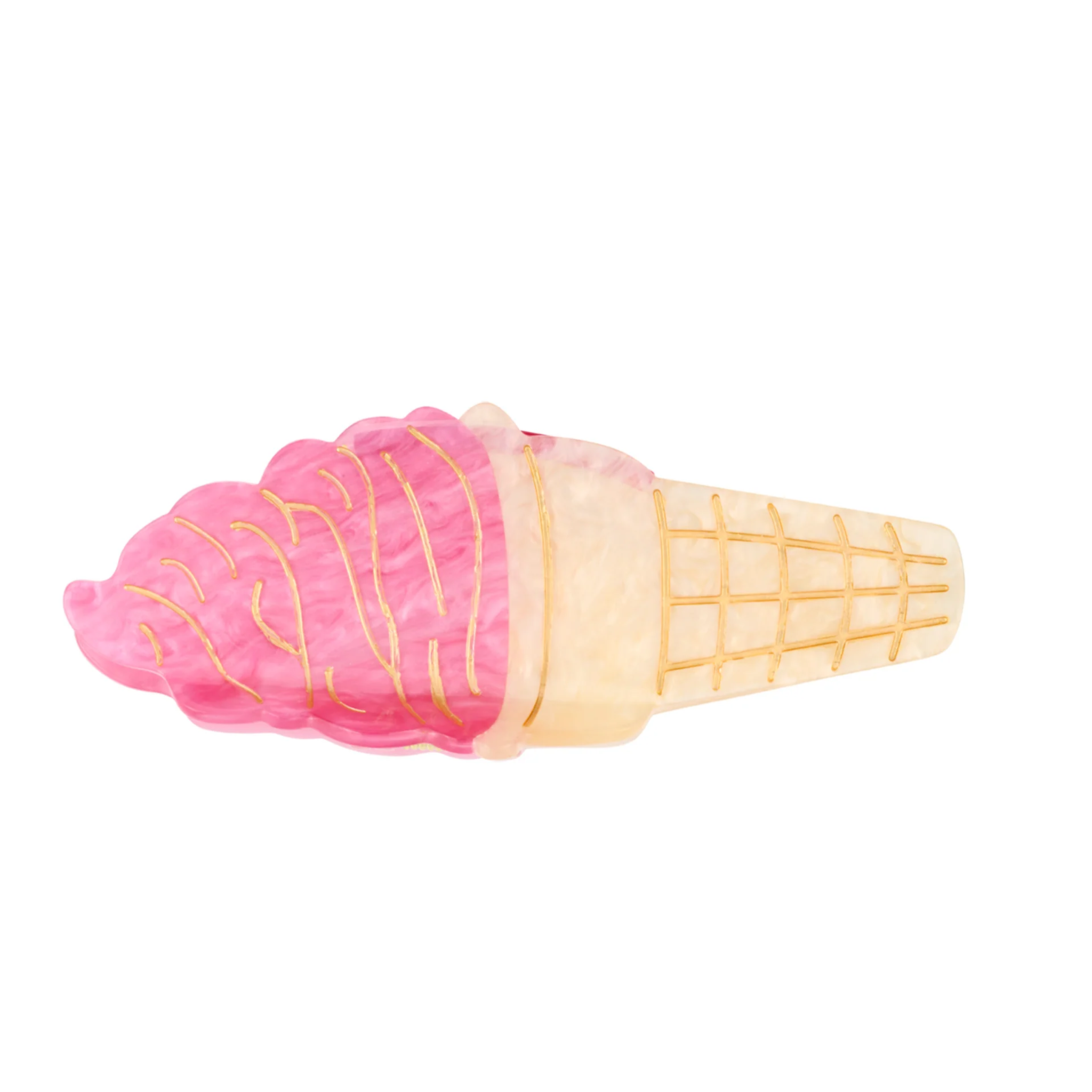 Pince à cheveux glace à l'italienne