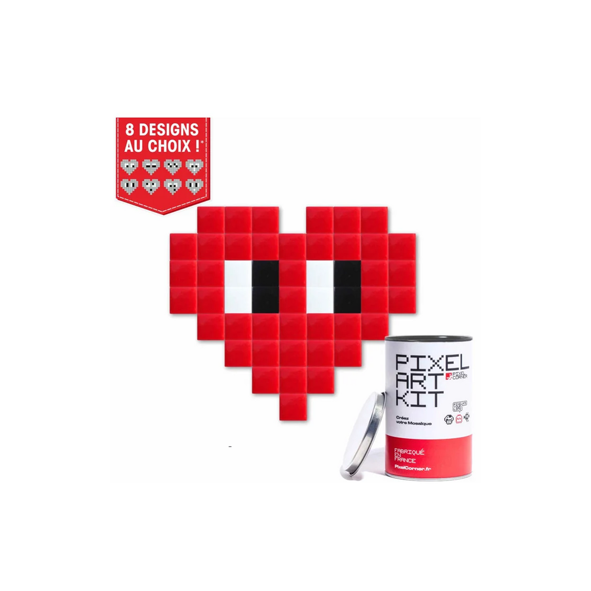Pixel Art kit - Coeur rouge