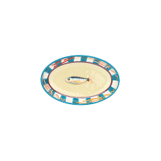 Plat ovale mélamine - Litorale