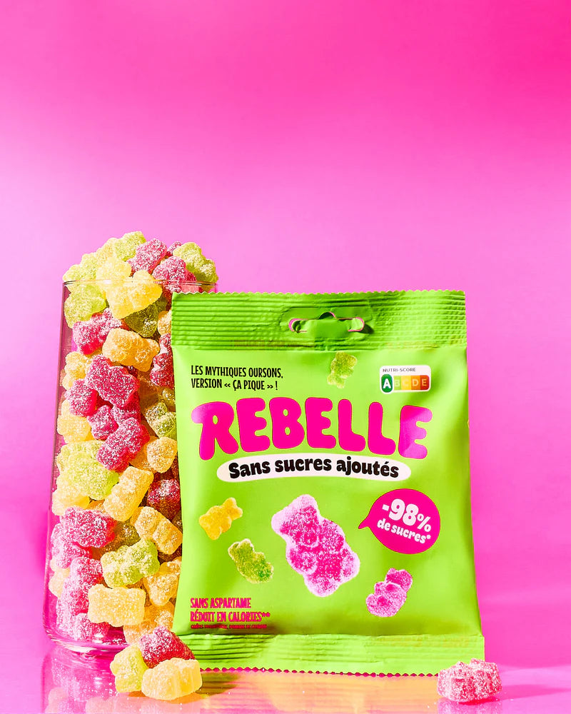 Bonbons Oursons acidulés sans sucre