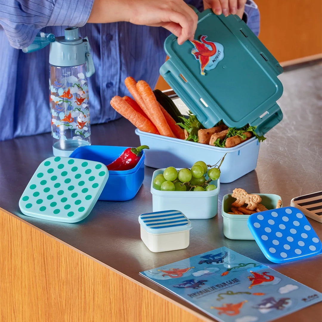 Set 4 Boites alimentaires - Stripes & Dots