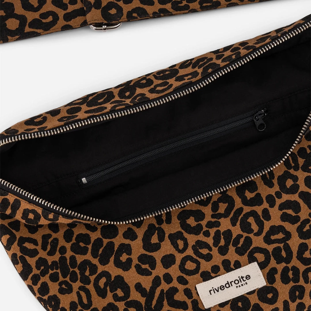 Rivedroite Paris Sac Banane XL - Custine Léopard