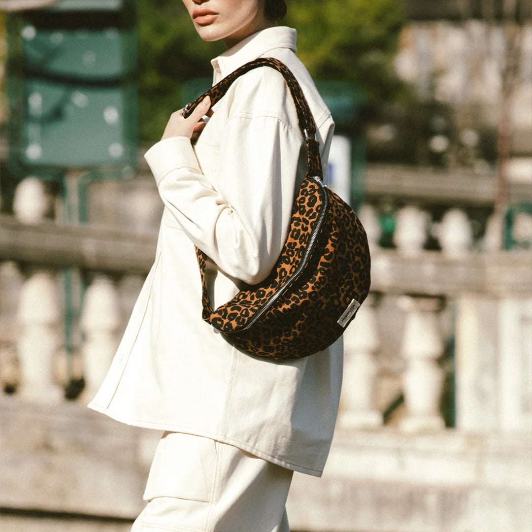 Rivedroite Paris Sac Banane XL - Custine Léopard