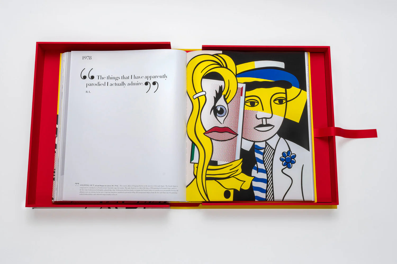 Livre Assouline - Roy Lichtenstein : The Impossible Collection